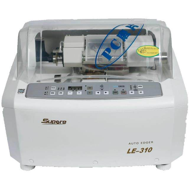 雄博le-310磨片机pc树脂玻璃镜片加工设备眼镜店镜片磨边机