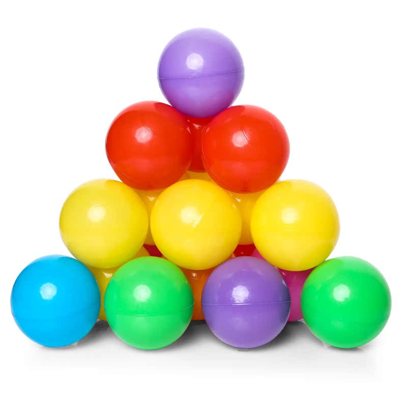 KUB可优比波波海洋球加厚弹力球宝宝玩具儿童彩色球婴儿玩具球池产品展示图3