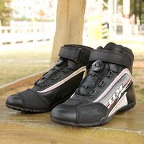 German locomotive brand new riding shoes mens motorcycle boots breathable ankle protection CE safety certification