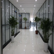 Office high partition partition wall glass partition wall office partition wall double glass shutter partition office partition wall