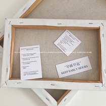 Ins oil painting frame posing props Nordic frigidity ornaments decoration Korean wind photography wooden frame message board