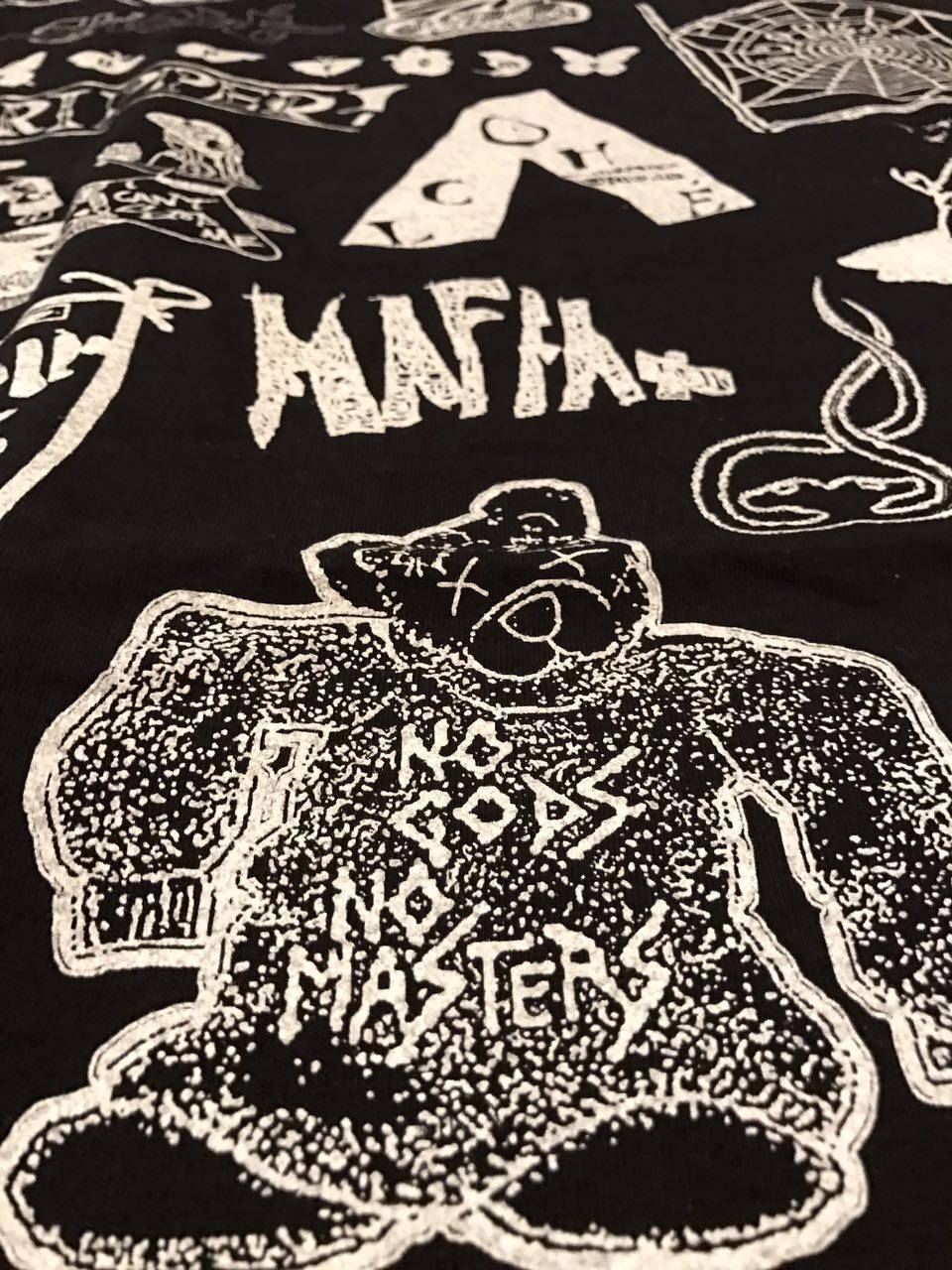 现货supreme 17ss dreams tee 短袖 涂鸦 sup