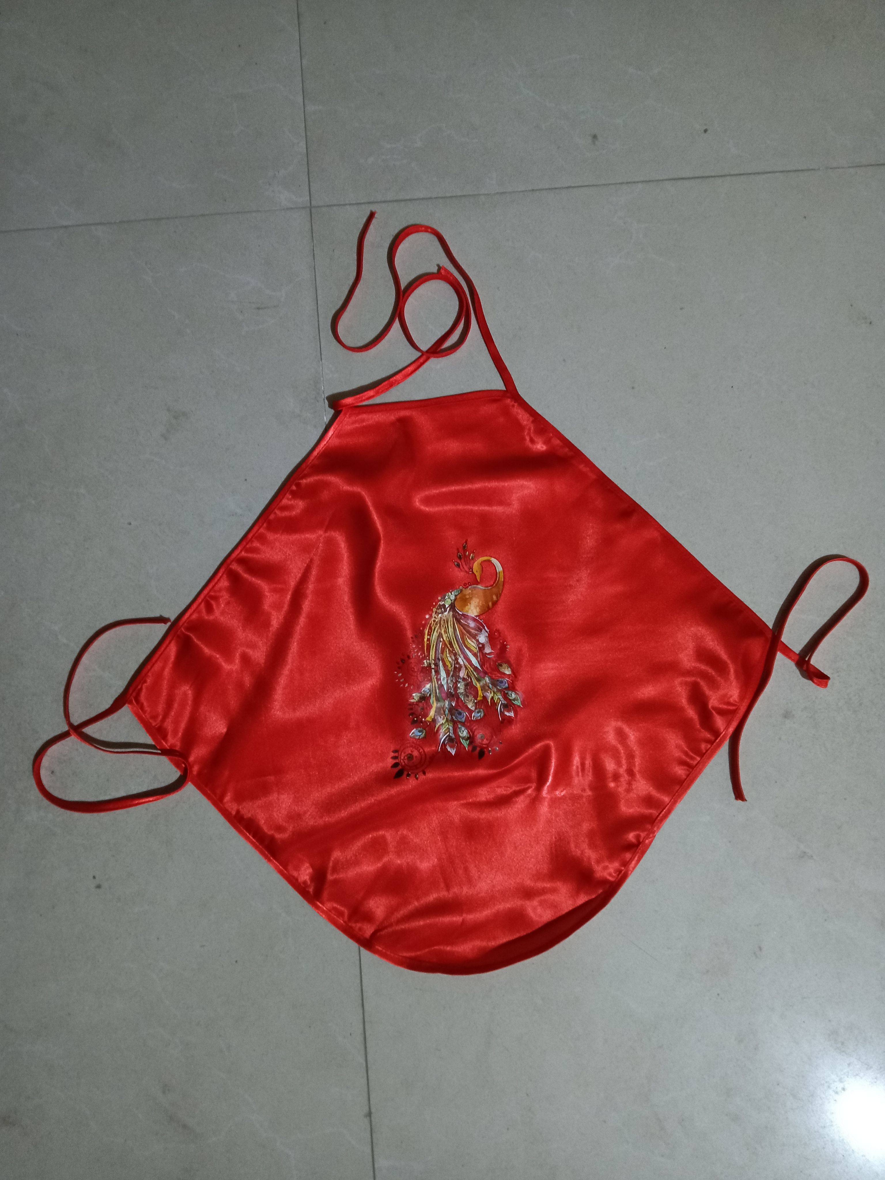 肚兜防丝绸印花内衣诱惑夫妻方便植物花卉古风汉服内搭