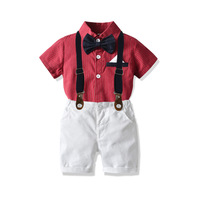 Birthday dress Male Bao Boy Little gown Summer Male Baby Birthday Flower Suit Childrens Summer Wedding Birthday Party