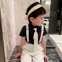 Flower Boy Boy Gown Suit Summer Piano Play Out Little Host Clothing Little Suit Children 61