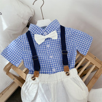 Birthday dress Male Bao boy Summer boys baby suit Birthday Suit Infant Birthday Banquet to serve a summer