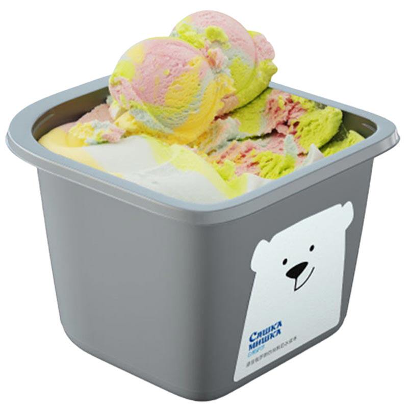 俄罗斯冰淇淋白熊萨沙奶淇淋2kg(热品库)
