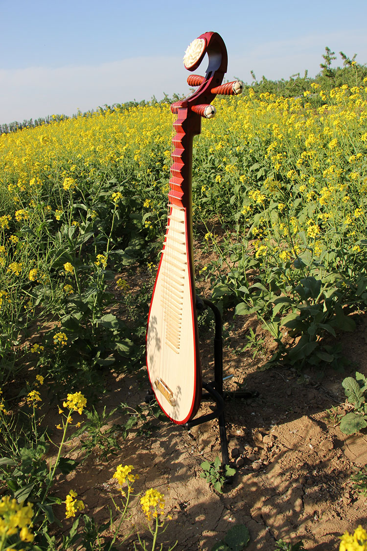 专业仿红木琵琶椿木琵琶专业演奏考级初学琵琶成人琵琶厂家直销