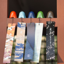 Ancient Japanese style southern cast iron bell flower Japanese and wind retro metal door and window hanging decoration cute creative gift