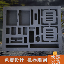 Customized aluminum box custom aluminum alloy box EVA sponge lining hole digging groove Pearl cotton hand tear cotton factory direct sale