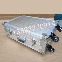 Customized aluminum tie rod tool box with universal wheel custom air box aluminum box instrument and equipment box