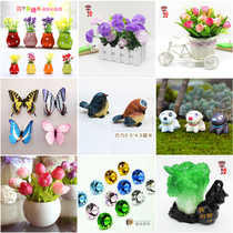 Mobile phone counter Decoration supplies Ornaments Jewelry Jewelry Eyewear shop jewelry Watch counter Butterfly home knickknacks