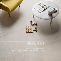 Rice gray simple Nordic toilet tile wall tile cement brick 600x600 living room floor tile elegant silence