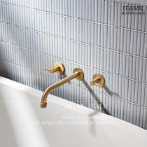 Little Red Book long strip ceramic mosaic tile toilet full porcelain wall tile design sense gradient retro shop background