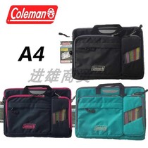 American coleman coleman A4 outdoor leisure bag handbag computer bag