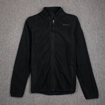 Mens autumn Leisure outdoor function Sports warm quick-drying stand collar zipper sweatshirt snatch plus size cardigan