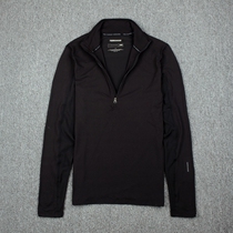 2 0 Autumn Men Outdoor Sports Stand Collar Half Zipper Hiking Long Sleeve Functional Underwear Quick Dry Top T-Shirt base shirt