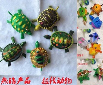 New pull line turtle bird beetle cute drawstring small animal childrens toy stalls night market hot sale wholesale