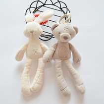 Newborn bed hanging toy cart pendant wind chime baby comfort rattle bedside bell plush fabric doll