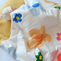 Clearance 3-piece set baby cotton gauze summer cool quilt children's kindergarten nap quilt mattress pillow baby