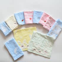 Clearance children towel newborn cotton gauze soft absorbent baby towel baby wash face towel mouth towel