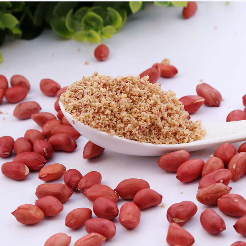 现磨现0纯 熟红衣花生粉 花生粉 纯红皮花生粉500g包邮