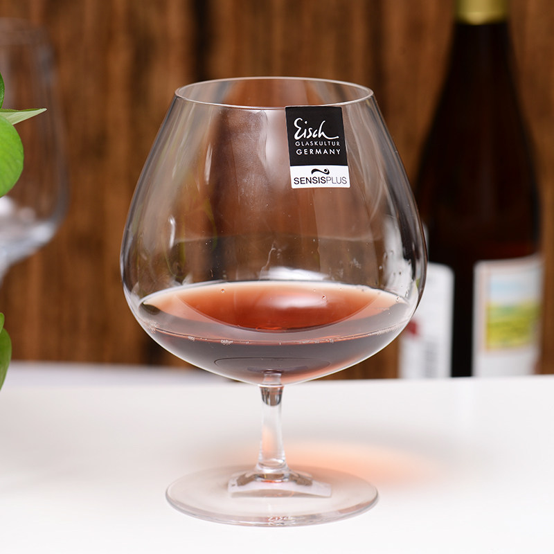 eisch 艾奢德国进口无铅水晶玻璃会呼吸的白兰地矮脚杯_7折现价448.