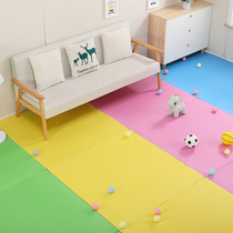Kindergarten early classroom inside and outside EVA environmental protection household non-slip childrens baby crawling thickened stitching foam floor mat
