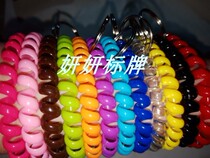 Spring hand ring plastic ring retractable hand ring storage card number card key card accessories