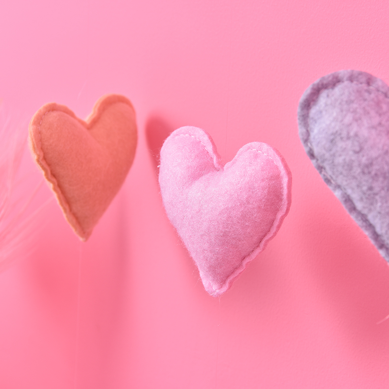 nono love girl heart handmade clouds and moon three-dimensional ornaments ins room dormitory wall decoration pendant