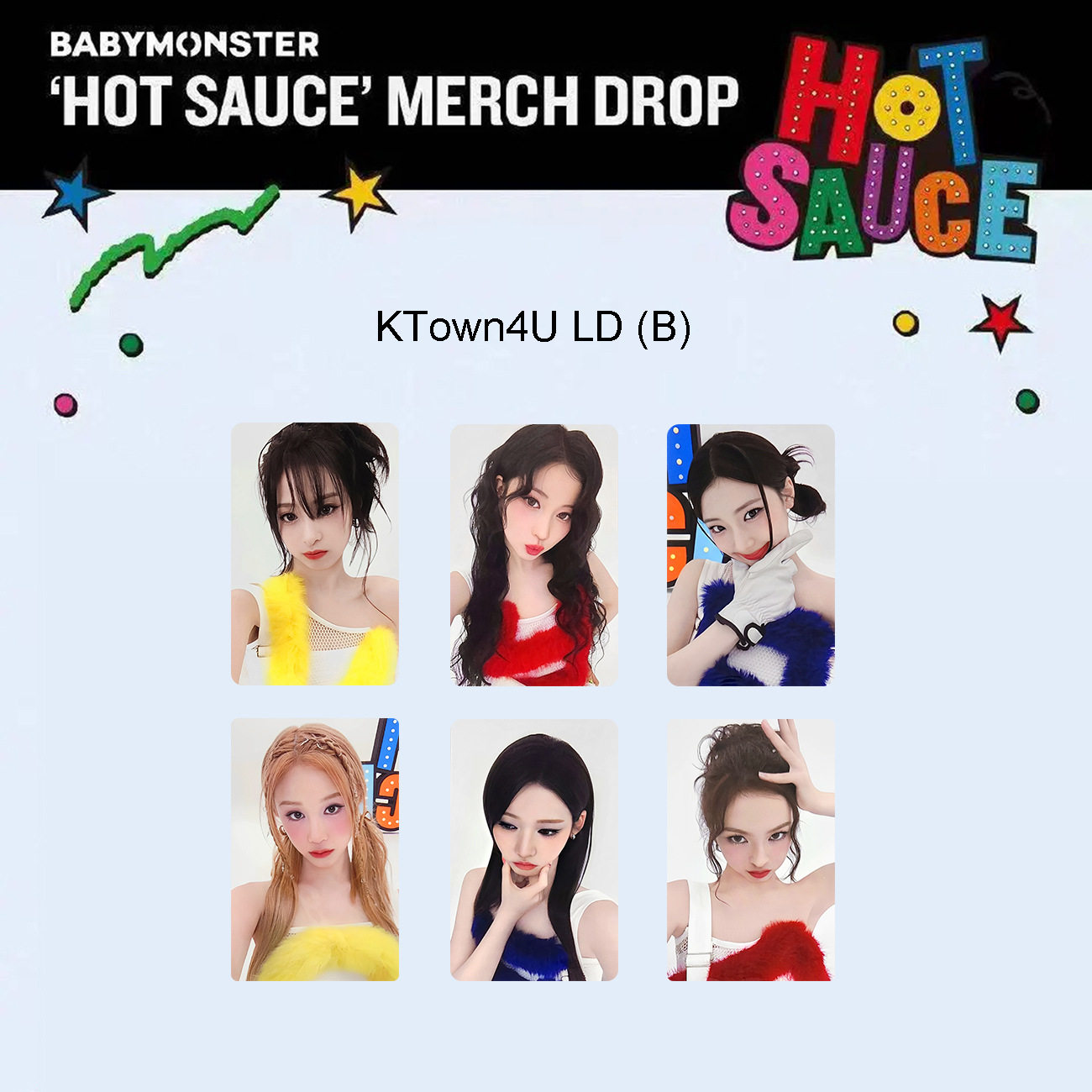 Babymonster Digital Single Hot Sauce Photocard K4 Ma Special