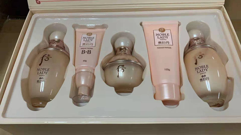 正品欧弗兰贵妇丹四季护肤组合套装深层保湿补水滋润嫩肤五件套特价