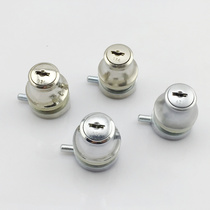 Yimei export handle glass lock glass lock jewelry cabinet lock red wine cabinet lock gold display cabinet lock