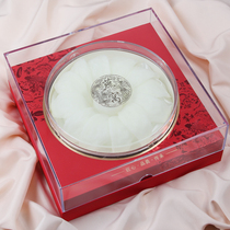 Crystal acrylic cover Birds Nest gift box empty box high-grade 250g birds nest box birds nest box with gift bag