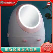 Luxury makeup cabinet with white LED mirror Singapore local shipping