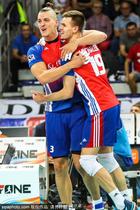 Volleyball uniform full body pattern custom quick-drying breathable Czech mens volleyball national team with the same jersey free design printing