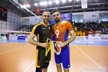 New gas volleyball suit set Turkish mens volleyball league Istanbul same model (large discount)