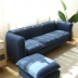 Sofa vải Bắc Âu căn hộ nhỏ hiện đại tối giản phòng khách đôi ba người có thể tháo rời và có thể giặt sofa lắp ráp - Ghế sô pha