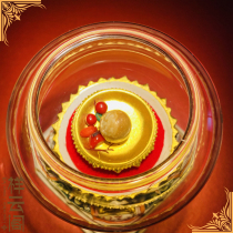 Esoteric Master Longqinba Venerable Strong Son for the Relic Taga Wu Box