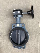 Cast iron midline handle pair clip butterfly valve D37A1X5-10 16ZB1 16ZB1 turbo butterfly valve D371X-16C