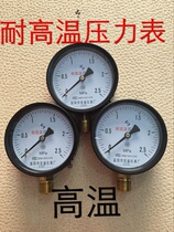 High temperature pressure gauge steam boiler pressure gauge High temperature oil pressure gauge Y100-1 0 1 6 2 5