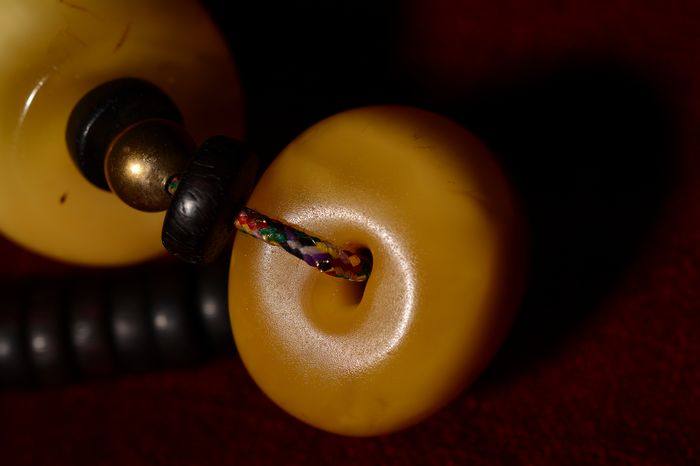 【老枪迷西藏文物】西藏贵族老藏蜡