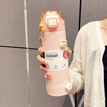 Simple high - grade 316 stainless steel insulation cup lady high - color cup men fitness large capacity sports cup