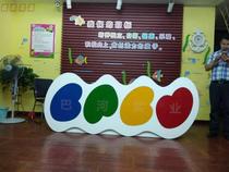 Fashion Roast Lacquer Front Desk Company Reception Desk School Front Desk Greet Bentdesk Brief Cashiers desk