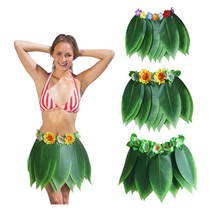 Childrens Adult Simulation Leaf Dress Beach Beach Hawaii Leaf Dress Festival Dance Hawaii Skirt
