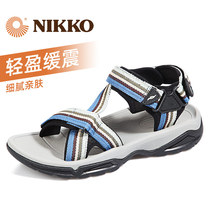 (Clearance discount) Nikko day high outdoor sandals mens sandals non-slip soft bottom wading shoes