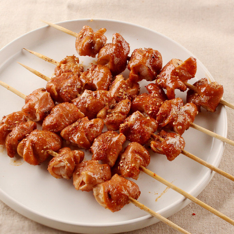 肥肠 烤肥肠串 5串 烧烤食材 羊肉串半成品 新鲜烧烤烤串材料