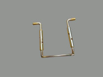 Violin gold cheek holder screw Cheek holder positive and negative screws