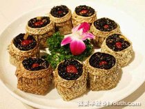 Frozen frozen Anhui specialty glutinous rice wild black leaves Black Rice Rice Rice 500g10 private dishes