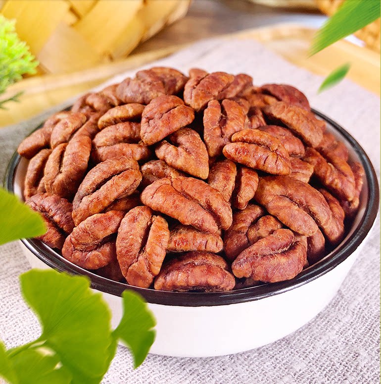 19年新货临安山核桃仁小核桃仁小包袋装500g原味野生胡桃肉大礼包